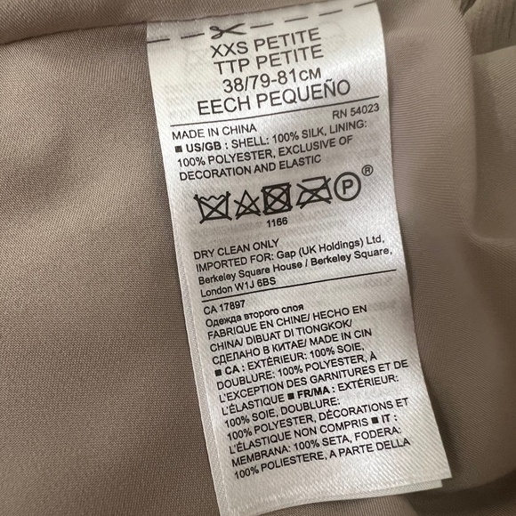 NWOT Banana Republic Heritage Collection Maxi Silk Dress - Picture 5 of 7